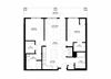 2 Bedroom Floor Plan